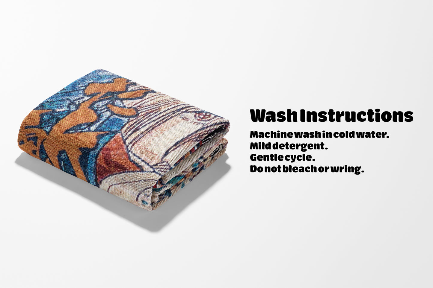 Chainsaw Man Weekly Jump Woven Throw Blanket | 50x60 Power & Chainsaw Devil Anime Blanket | Manga Room Decor (12)