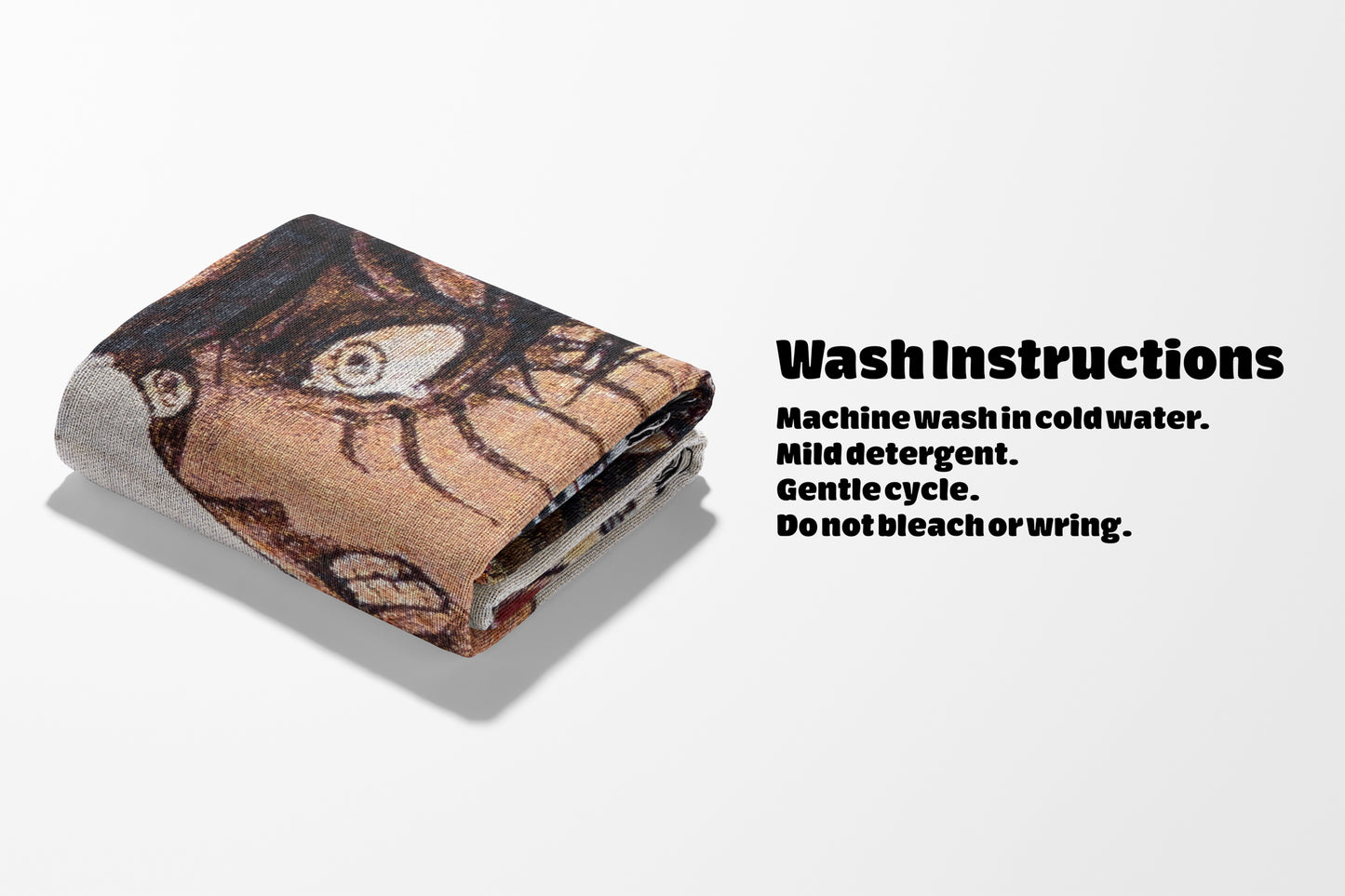 Eren Yeager Woven Throw Blanket | Attack on Titan Anime Blanket | 50x60 Otaku Room Decor (21)