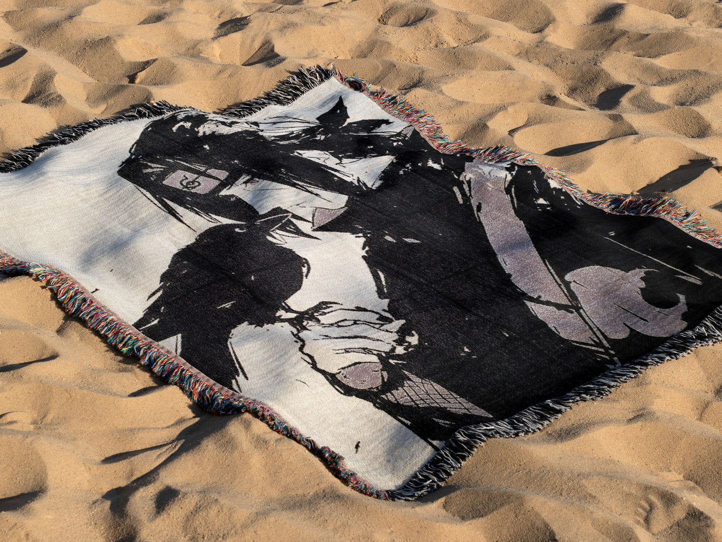 Itachi Uchiha Woven Throw Blanket | Naruto Anime Blanket | 50x60 Akatsuki Room Decor (30)