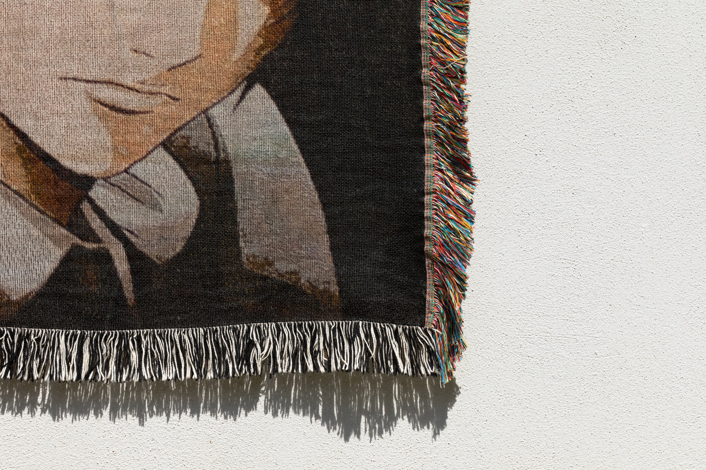 Death Note Woven Throw Blanket | Light Yagami & Ryuk Anime Blanket | 50x60 Otaku Room Decor (31)