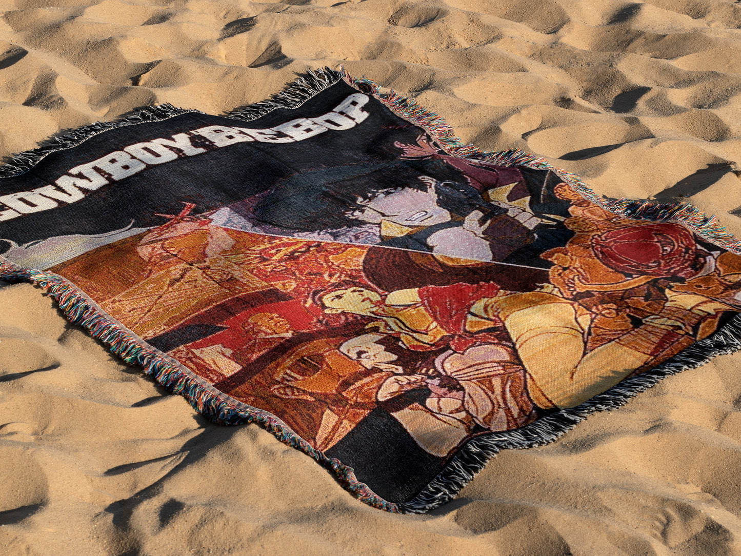Cowboy Bebop Woven Throw Blanket | 50x60 Anime Manga Blanket | Otaku Room Decor (34)
